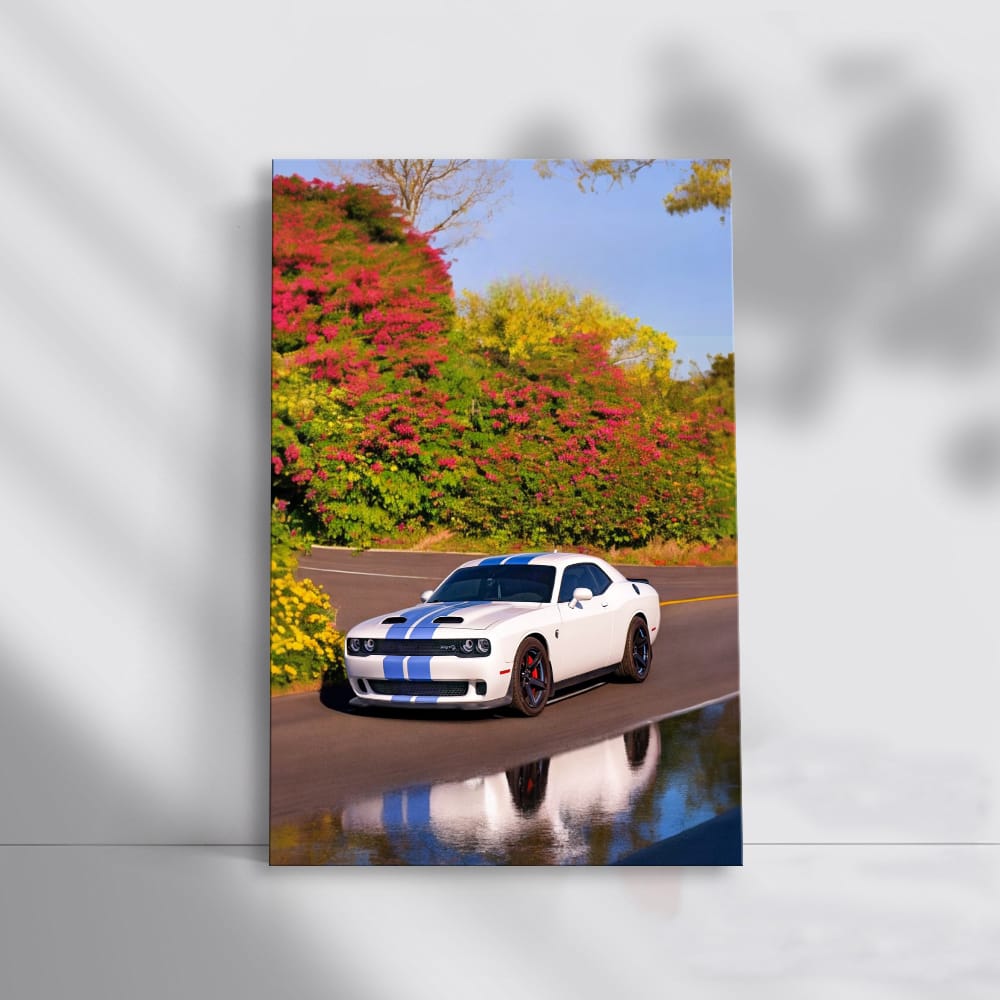 Nature-Inspired Dodge Challenger - Bold and Powerful Ride