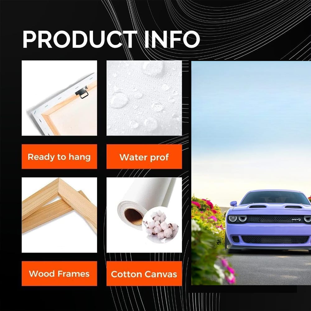 Dodge Challenger in Nature - Bold and Powerful Ride