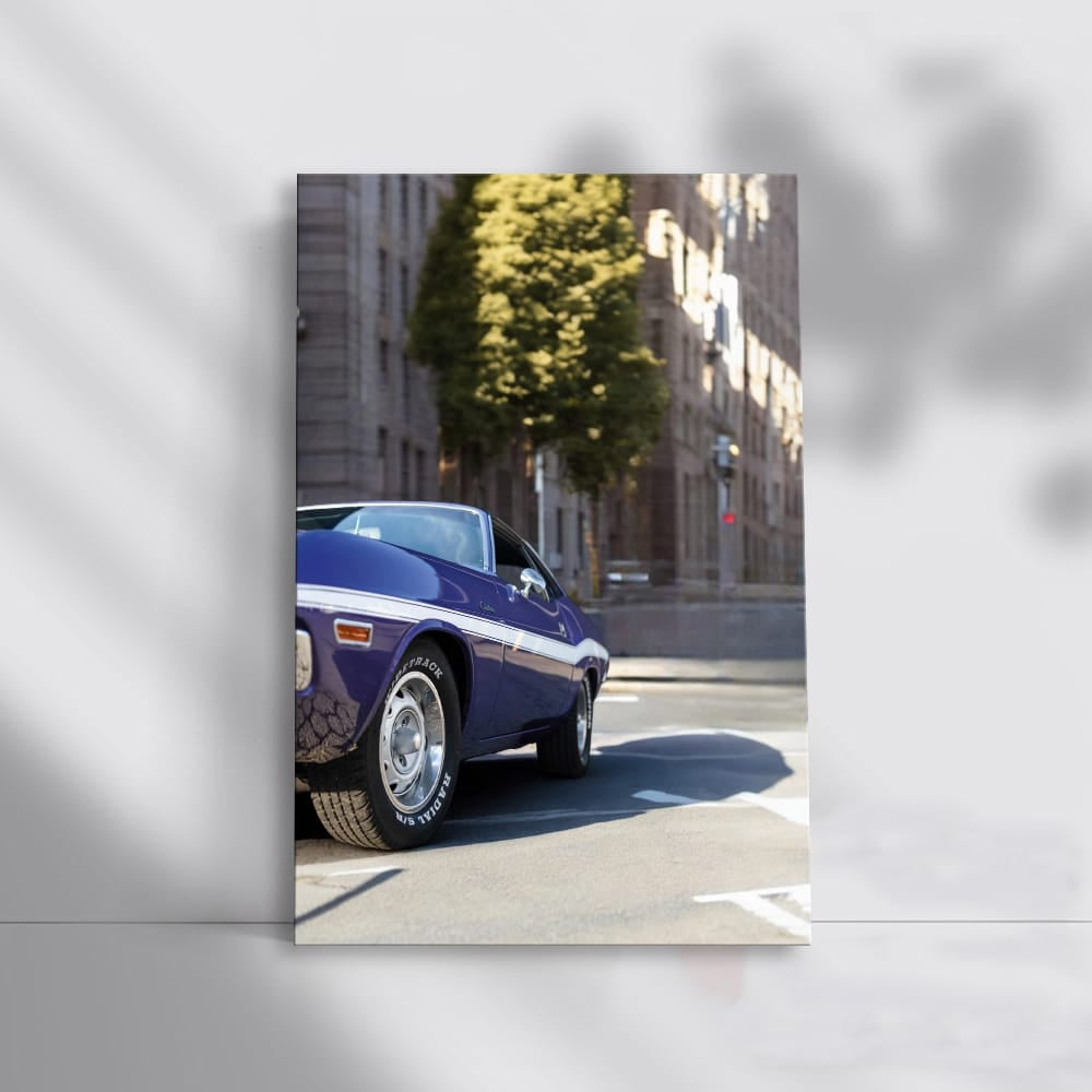 Vintage Dodge Challenger - Classic Muscle Car Legend