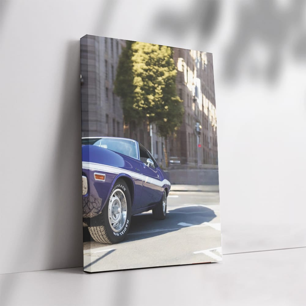 Vintage Dodge Challenger - Classic Muscle Car Legend