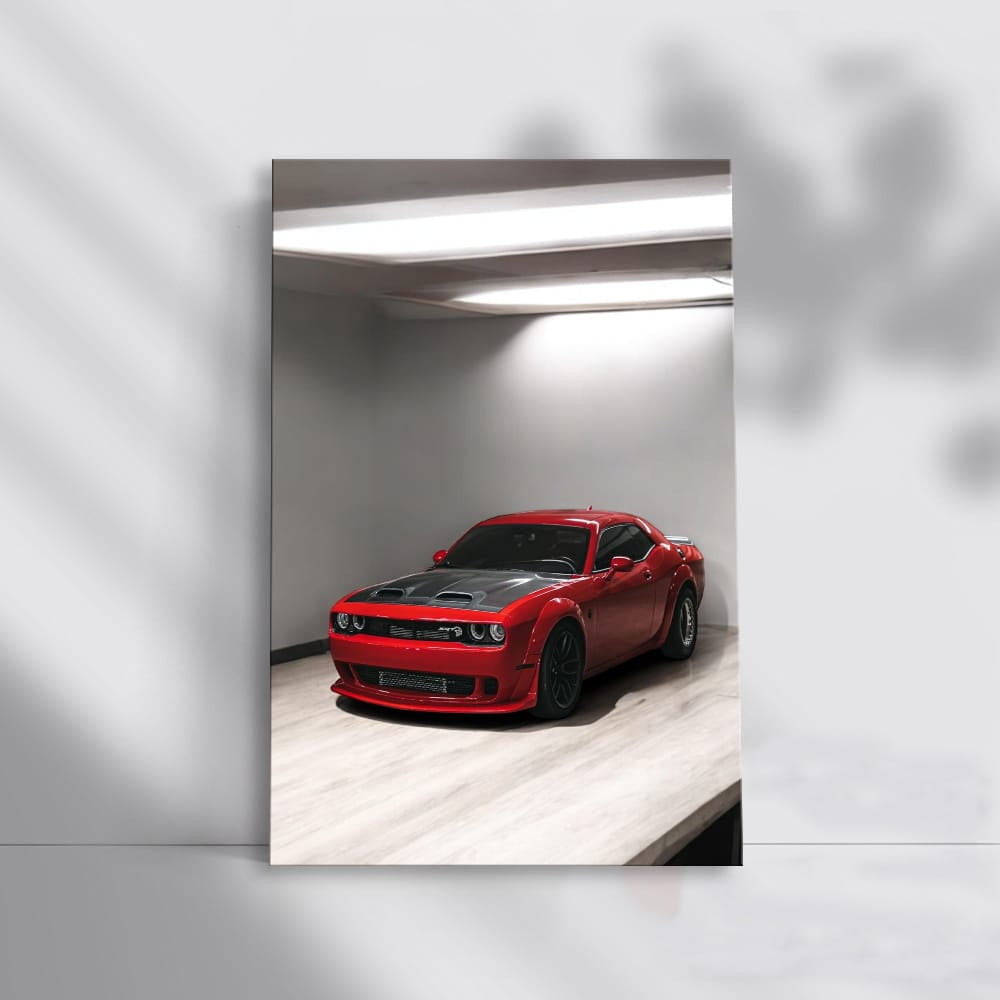 Dodge Challenger Parking - Muscle Car Power and Style