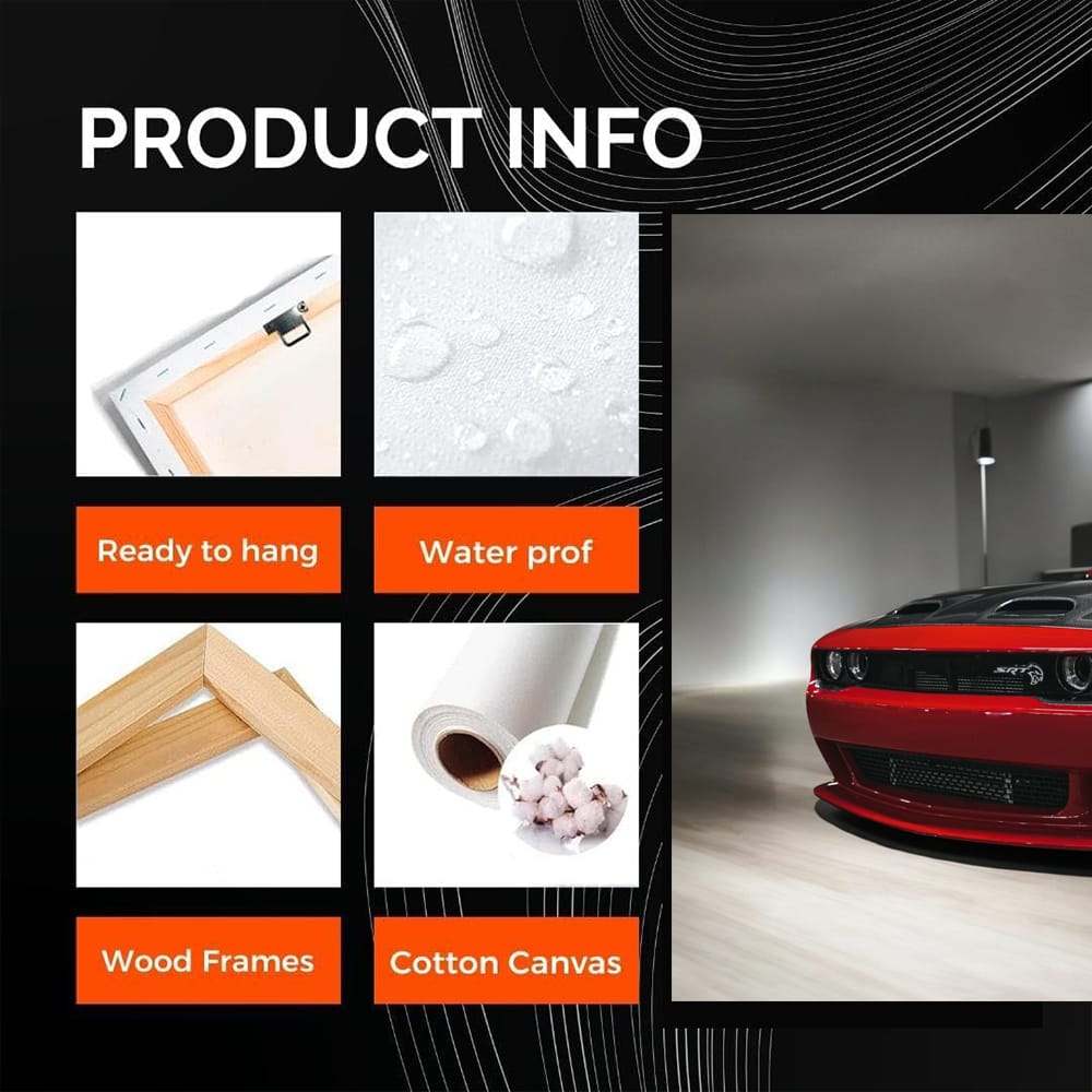 Dodge Challenger Parking - Muscle Car Power