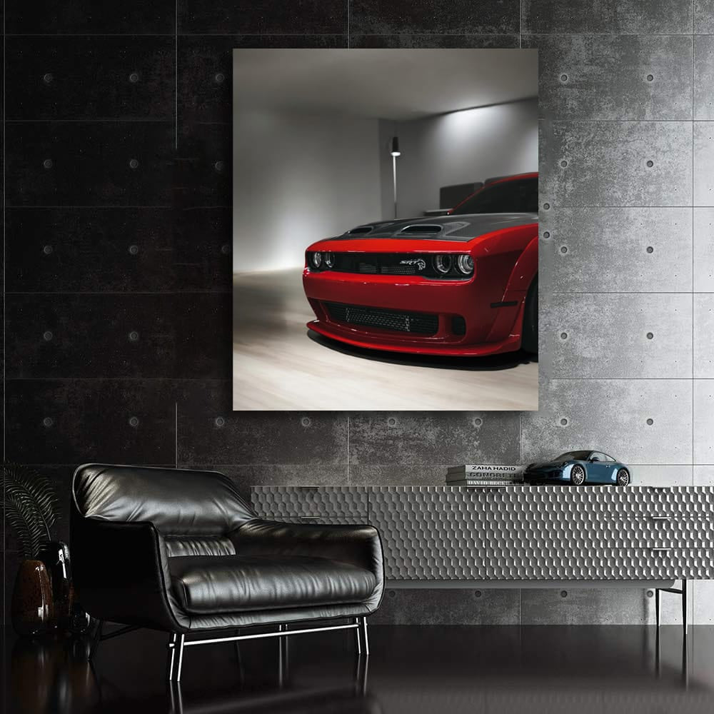 Dodge Challenger Parking - Muscle Car Power