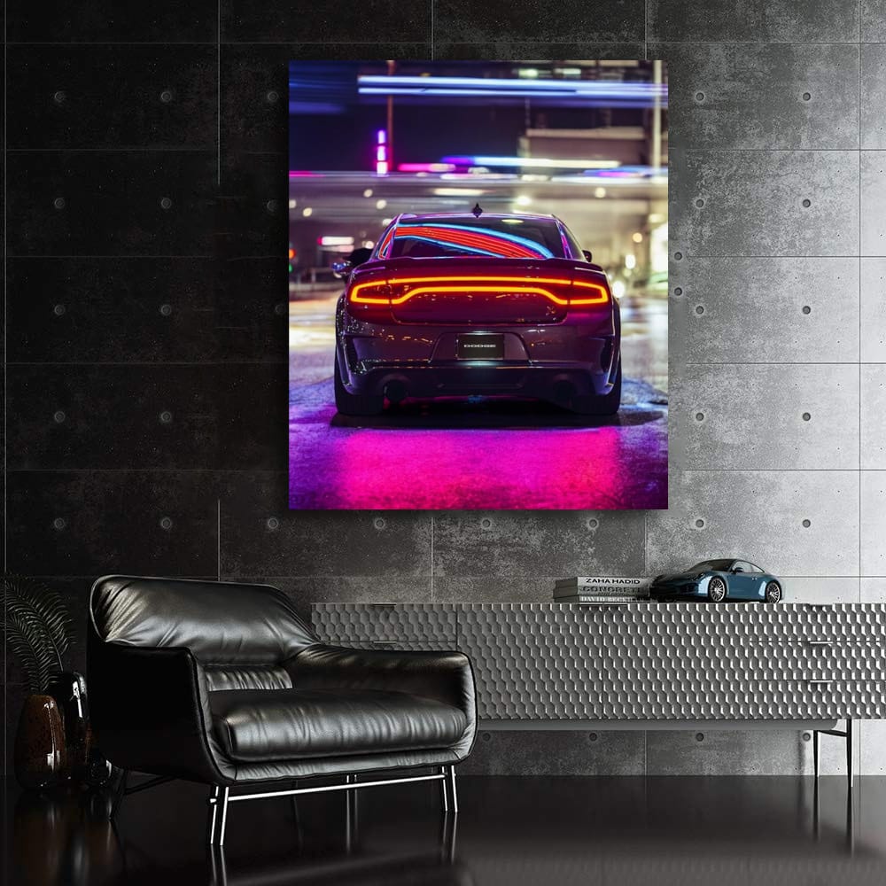 Dodge Charger Nighttime Drive - Power and Elegance