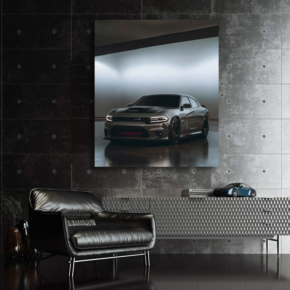 Dodge Charger in Underground Parking - Power Meets Style