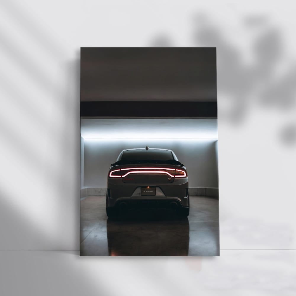 Dodge Charger in Underground Parking - Power and Style