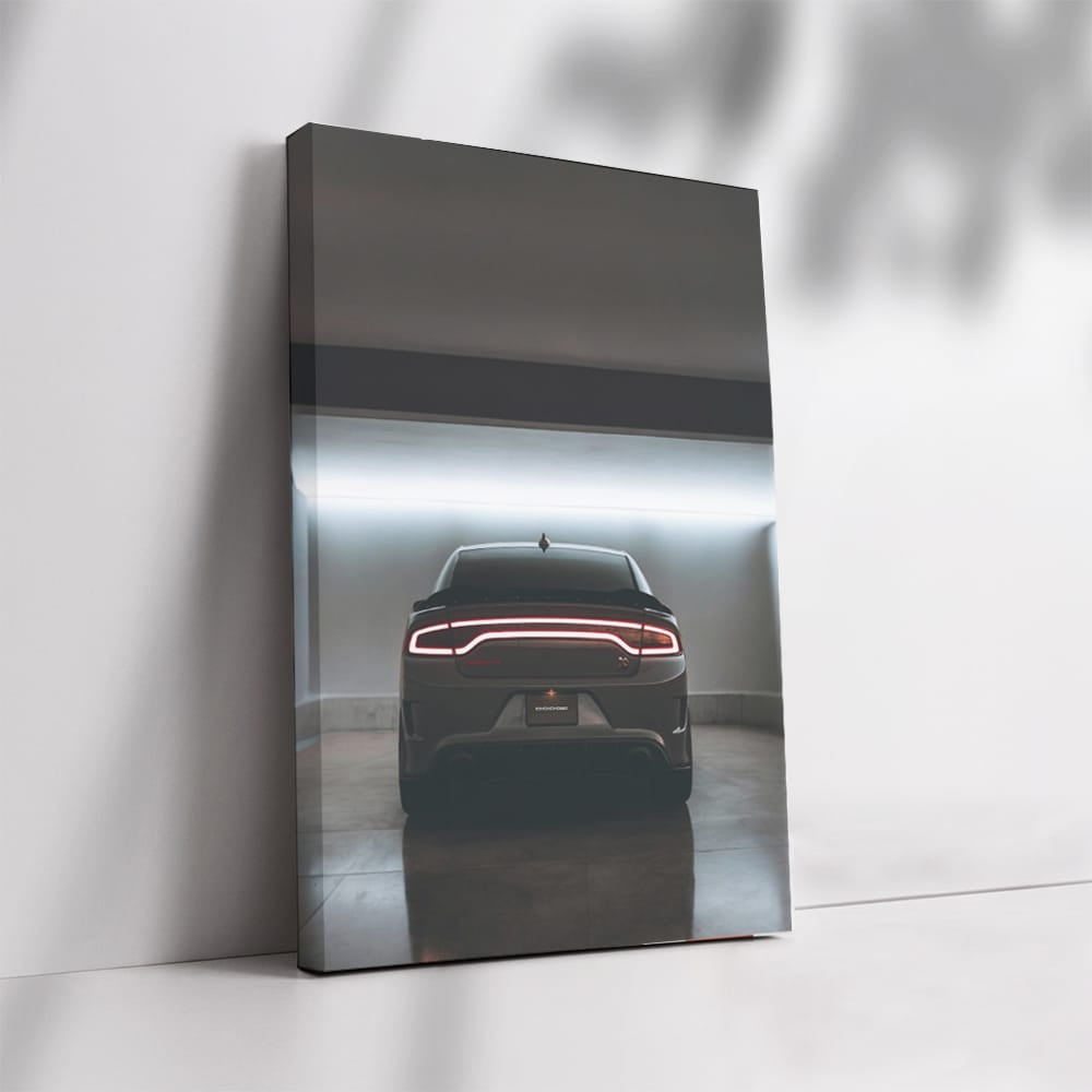 Dodge Charger in Underground Parking - Power and Style
