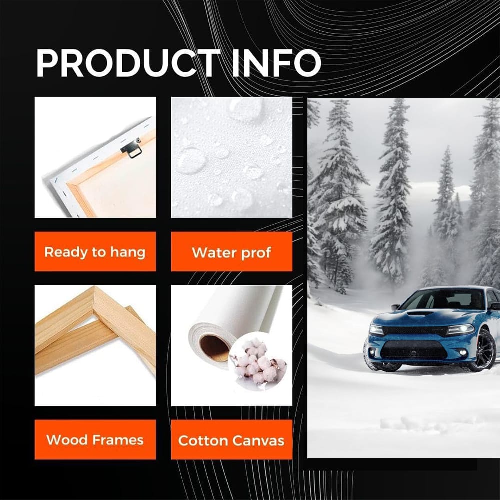 Dodge Charger in Winter - Power Meets Elegance