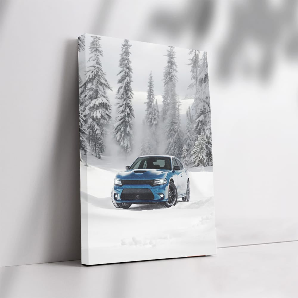 Dodge Charger in Winter - Power Meets Elegance