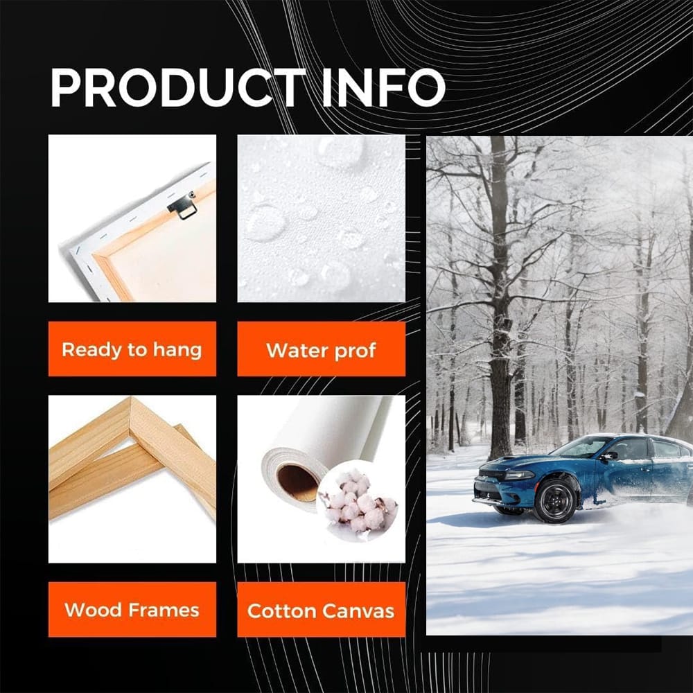 Dodge Charger Winter Drive - Powerful Performance
