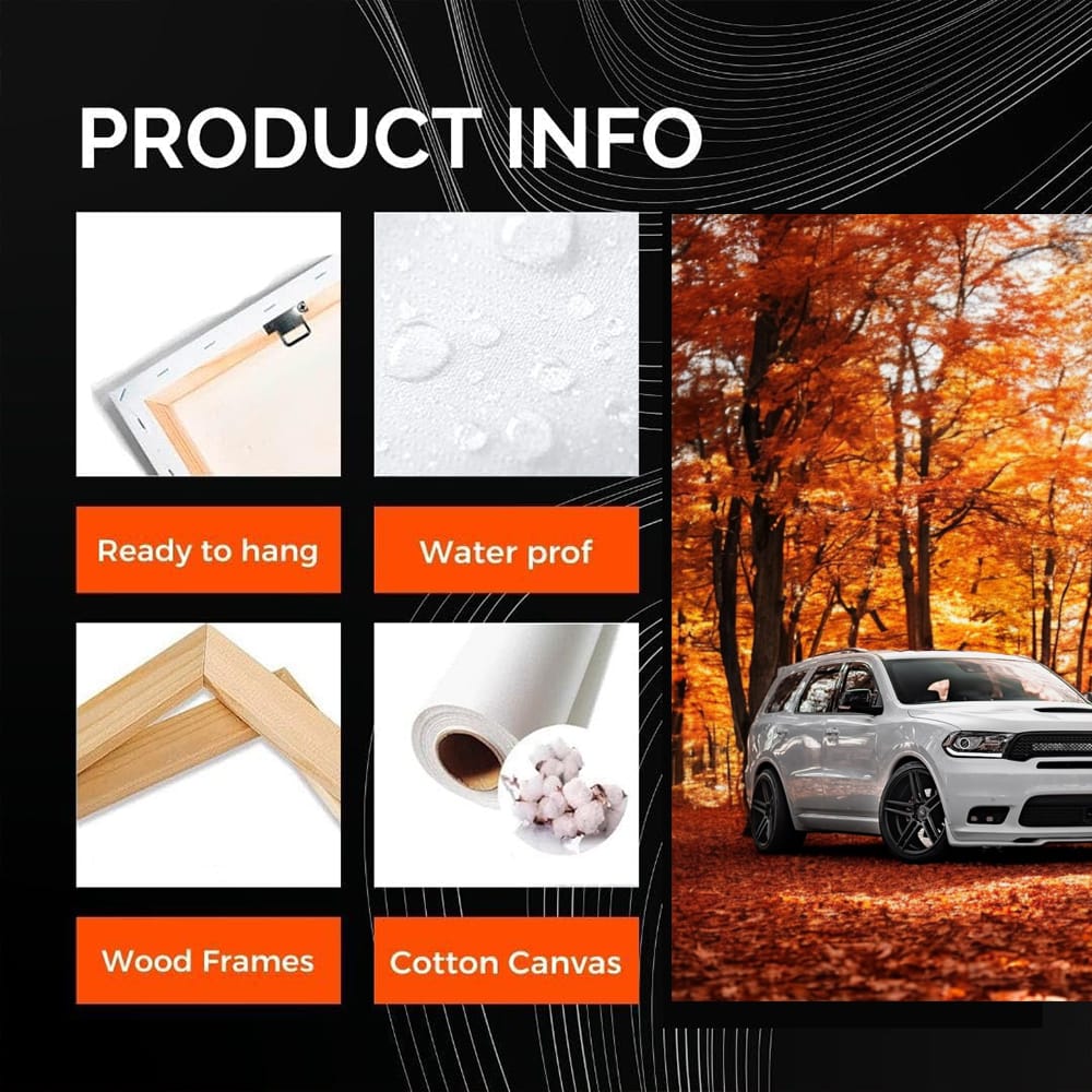 Dodge Durango Autumn Drive - Rugged Elegance