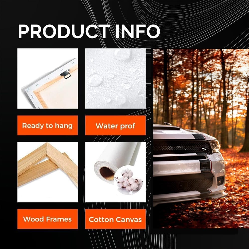 Dodge Durango Autumn Drive - Rugged Elegance