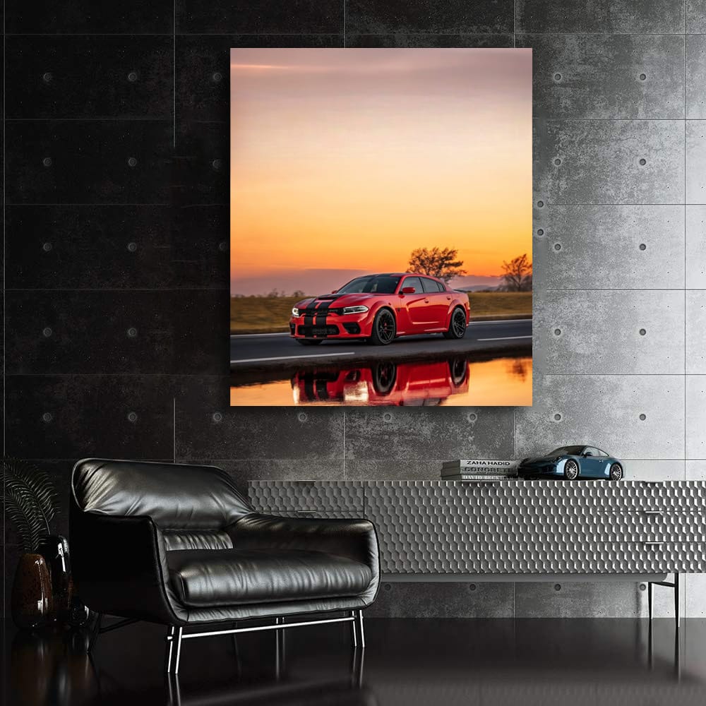 Dodge Durango Cruising at Sunset - Power and Elegance