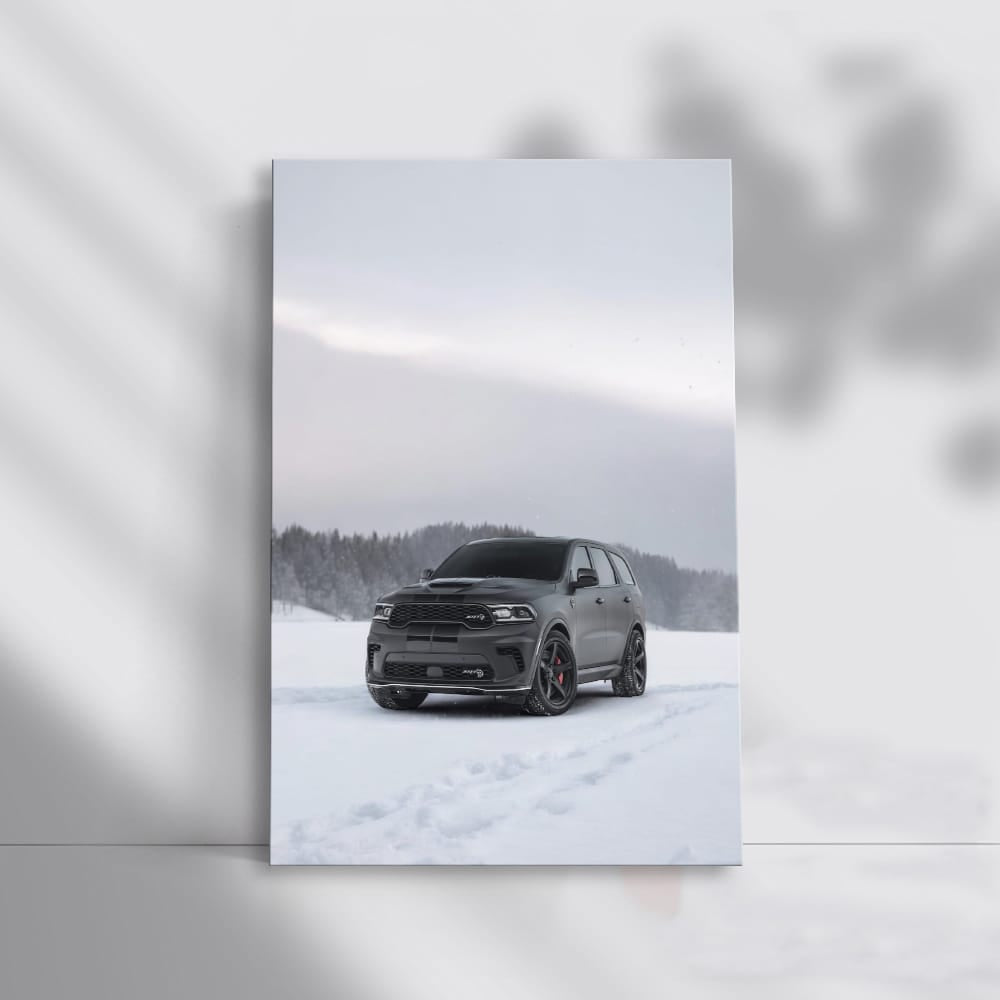 Dodge Durango in Snow - Rugged All-Terrain Performer