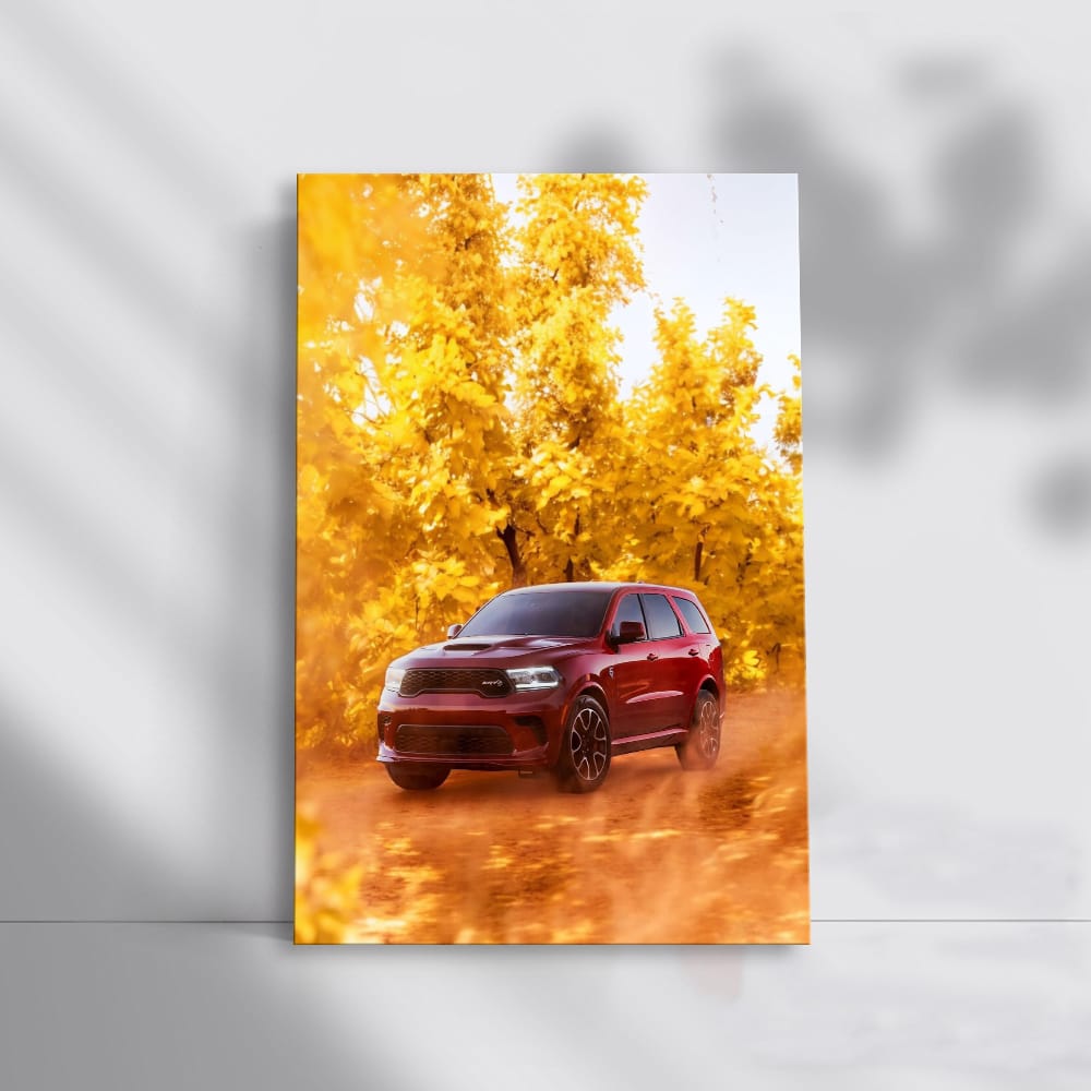 Dodge Durango in Warm Autumn - Rugged Elegance