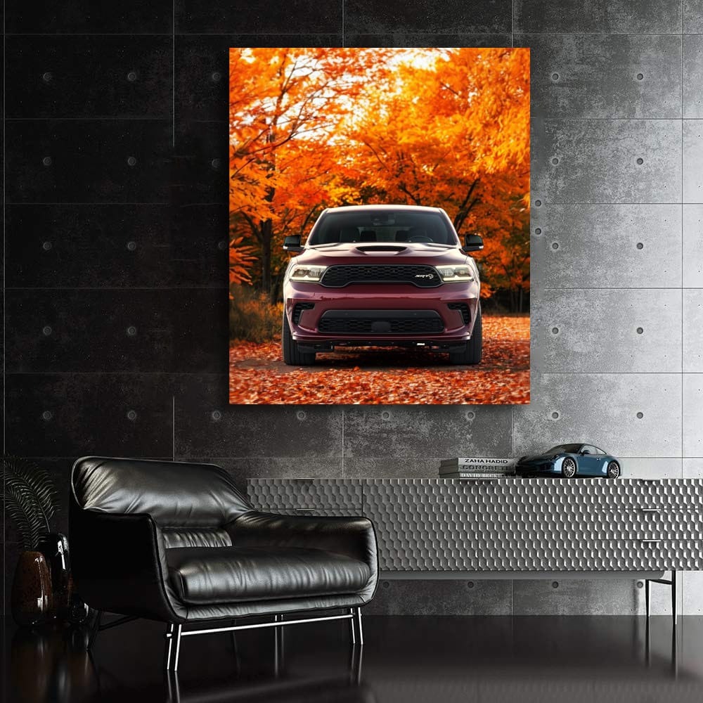 Dodge Durango in Vibrant Autumn - Bold Ride