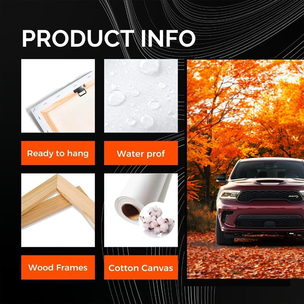 Dodge Durango in Vibrant Autumn - Bold Ride
