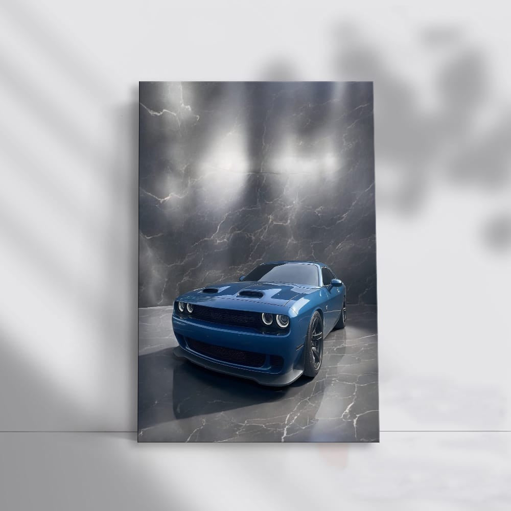 Dodge Hellcat Marble File 2 - Power Meets Elegance
