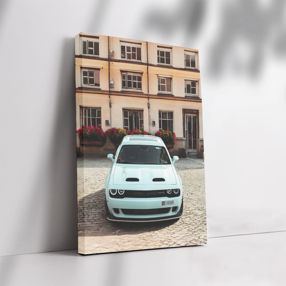 Dodge SRT Roars in Historic Townscape - Pure Muscle Power