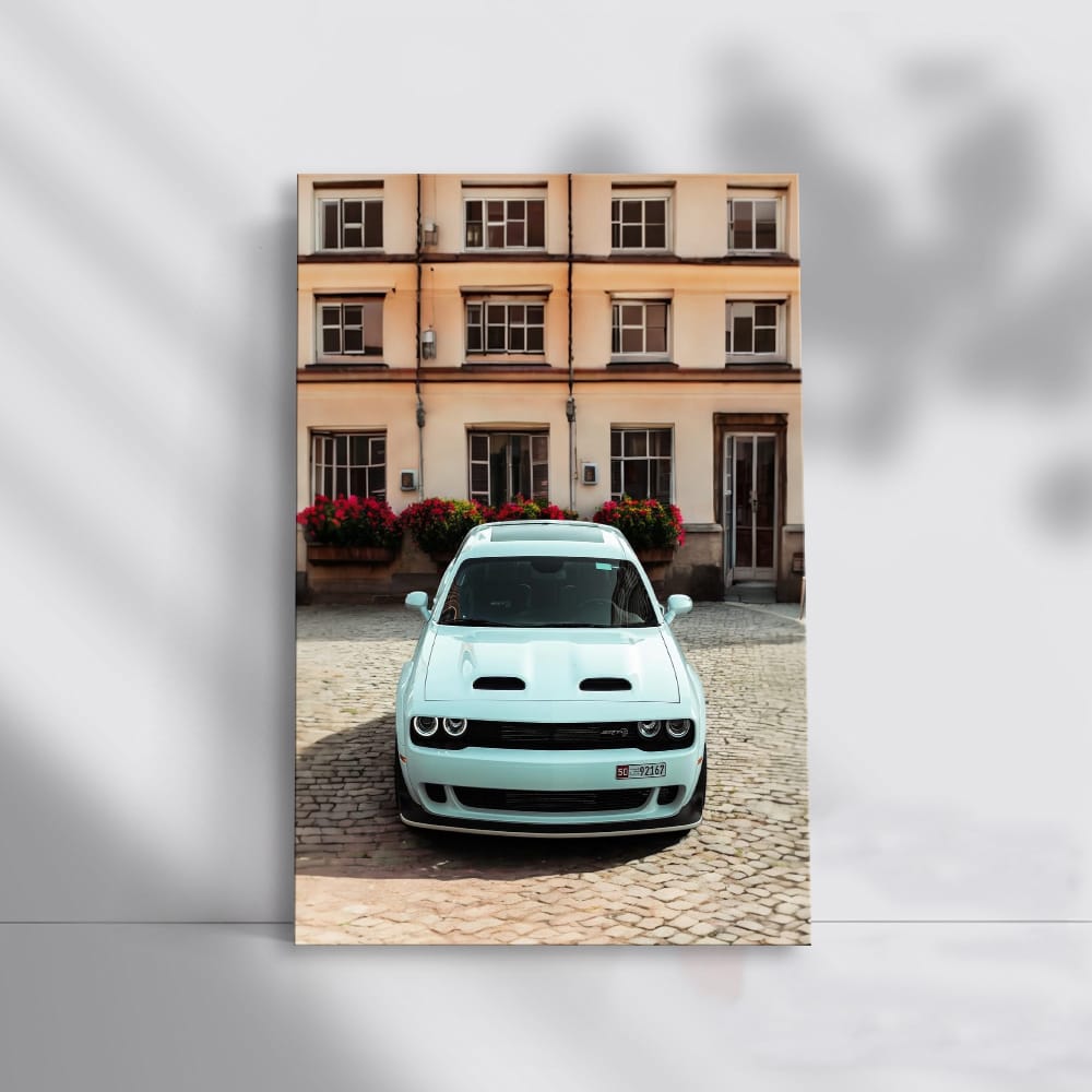 Dodge SRT Roars in Historic Townscape - Pure Muscle Power