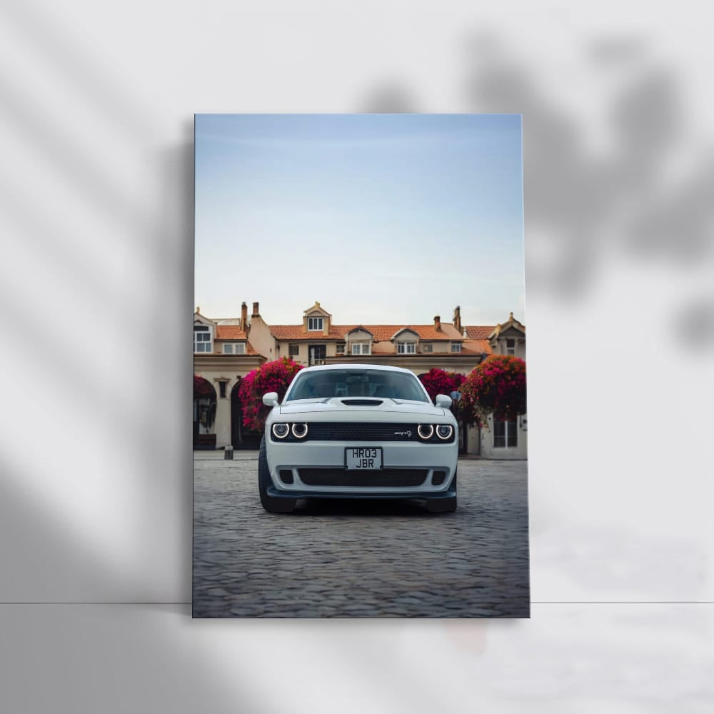 Dodge SRT Roaring Through Historic Streets - Power Unleashed