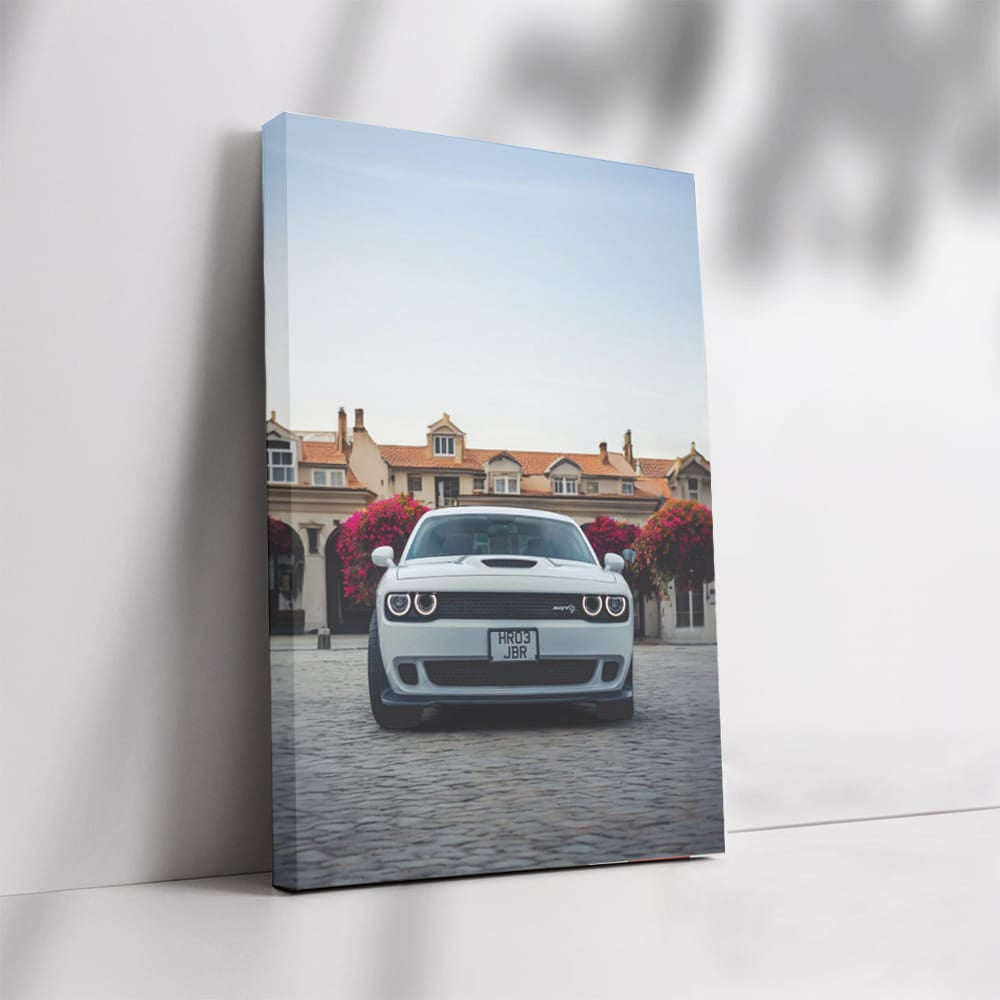 Dodge SRT Roaring Through Historic Streets - Power Unleashed