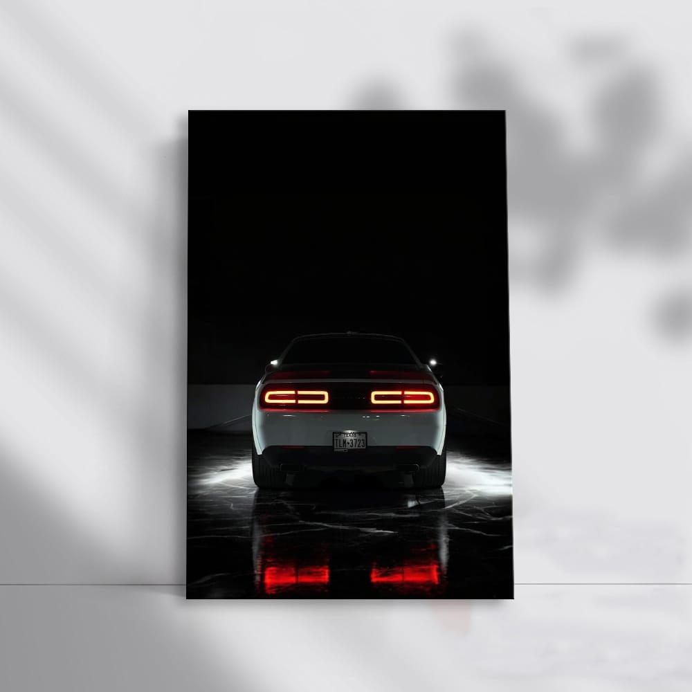 Dodge in Night City - Sleek and Powerful Ride