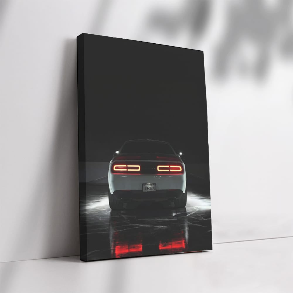 Dodge in Night City - Sleek and Powerful Ride