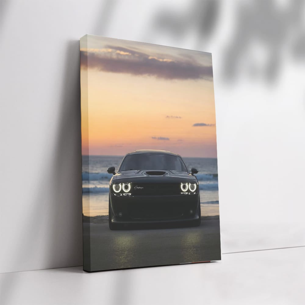 Dodge at Sunset by Sea - Embrace Adventure
