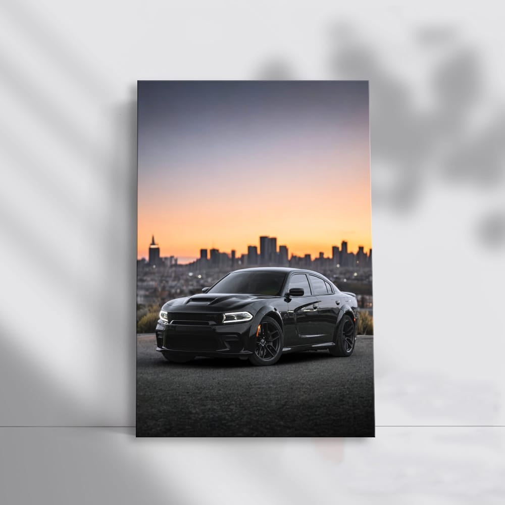 Dodge Big City Sunset - Icon of Power and Elegance