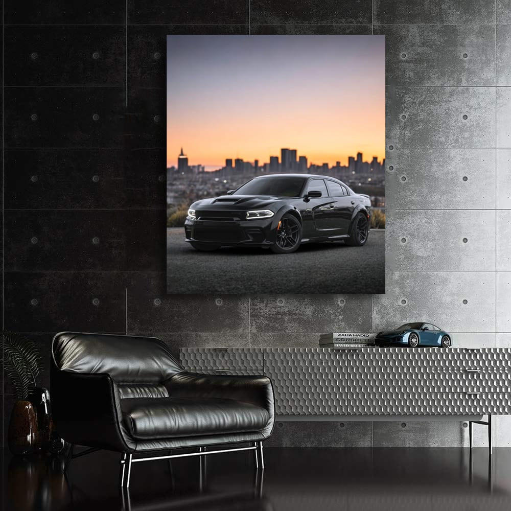 Dodge Big City Sunset - Icon of Power and Elegance
