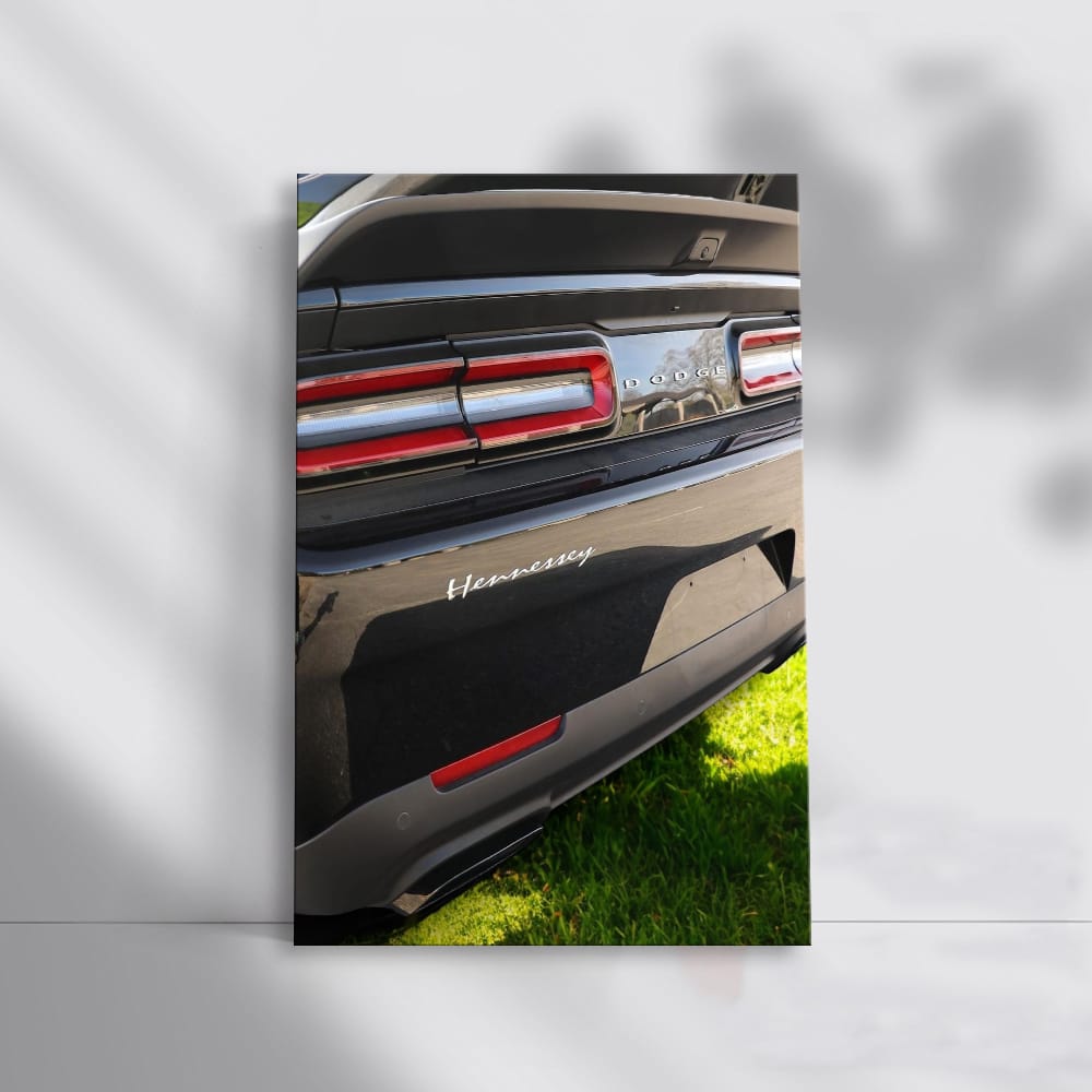 Black Dodge in Nature - Bold and Powerful Adventure