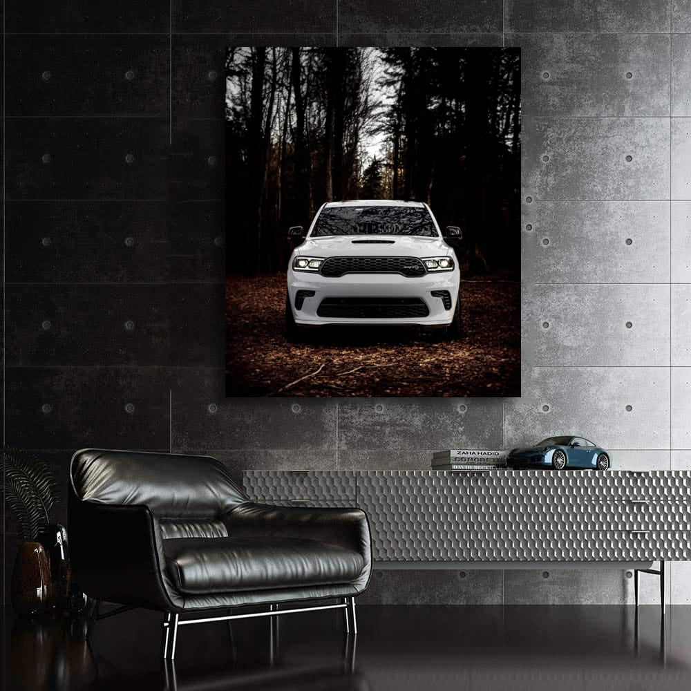 Dark Autumn Dodge - Sleek and Sophisticated Ride