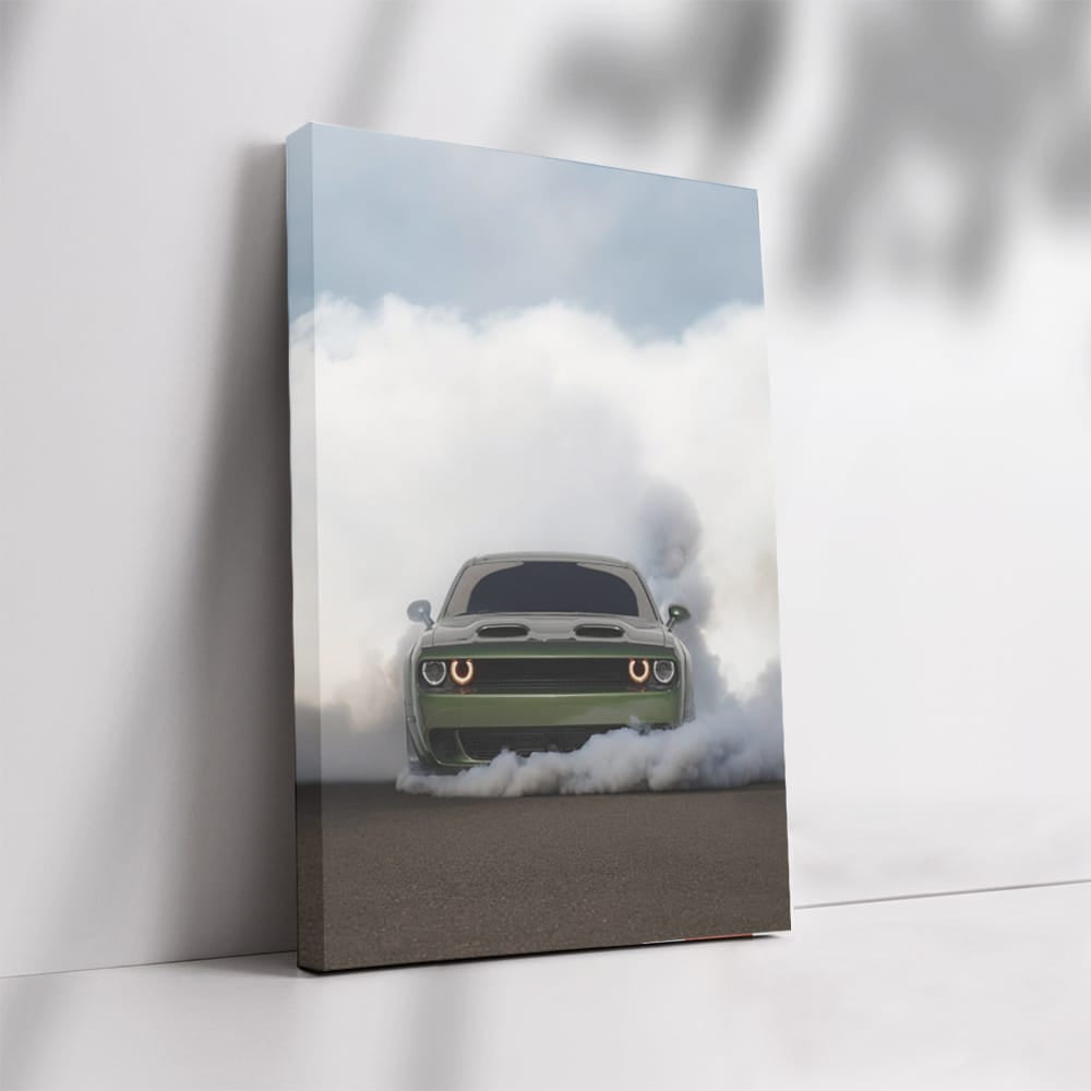 Evade in Mist - Classic Dodge Style and Power