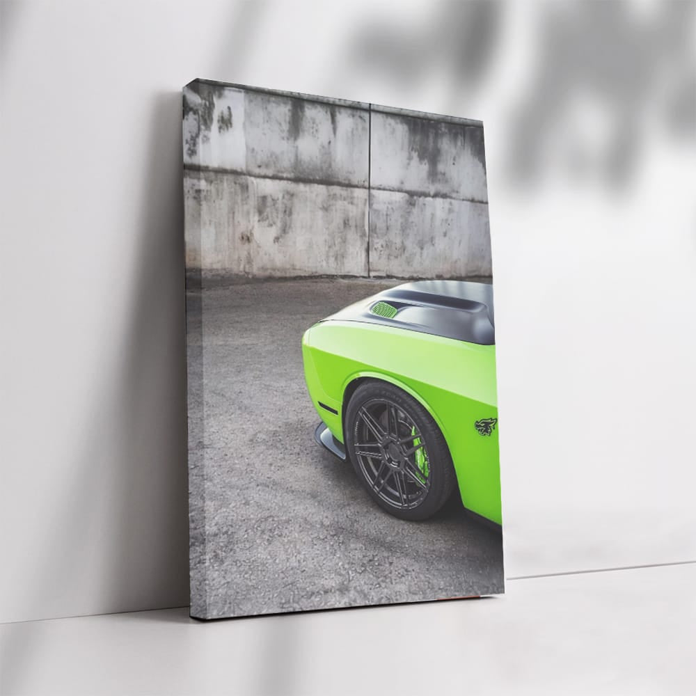 Dodge Light Green by Wall - Sleek and Stylish Ride