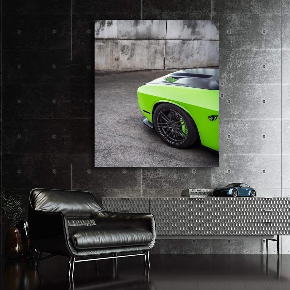 Dodge Light Green by Wall - Sleek and Stylish Ride