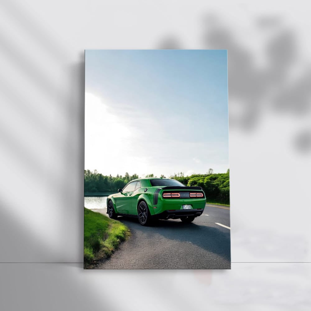 Riverfront Drive: Dodge on Road - Power Meets Elegance