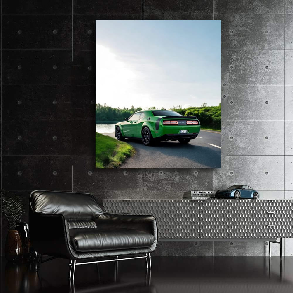 Riverfront Drive: Dodge on Road - Power Meets Elegance