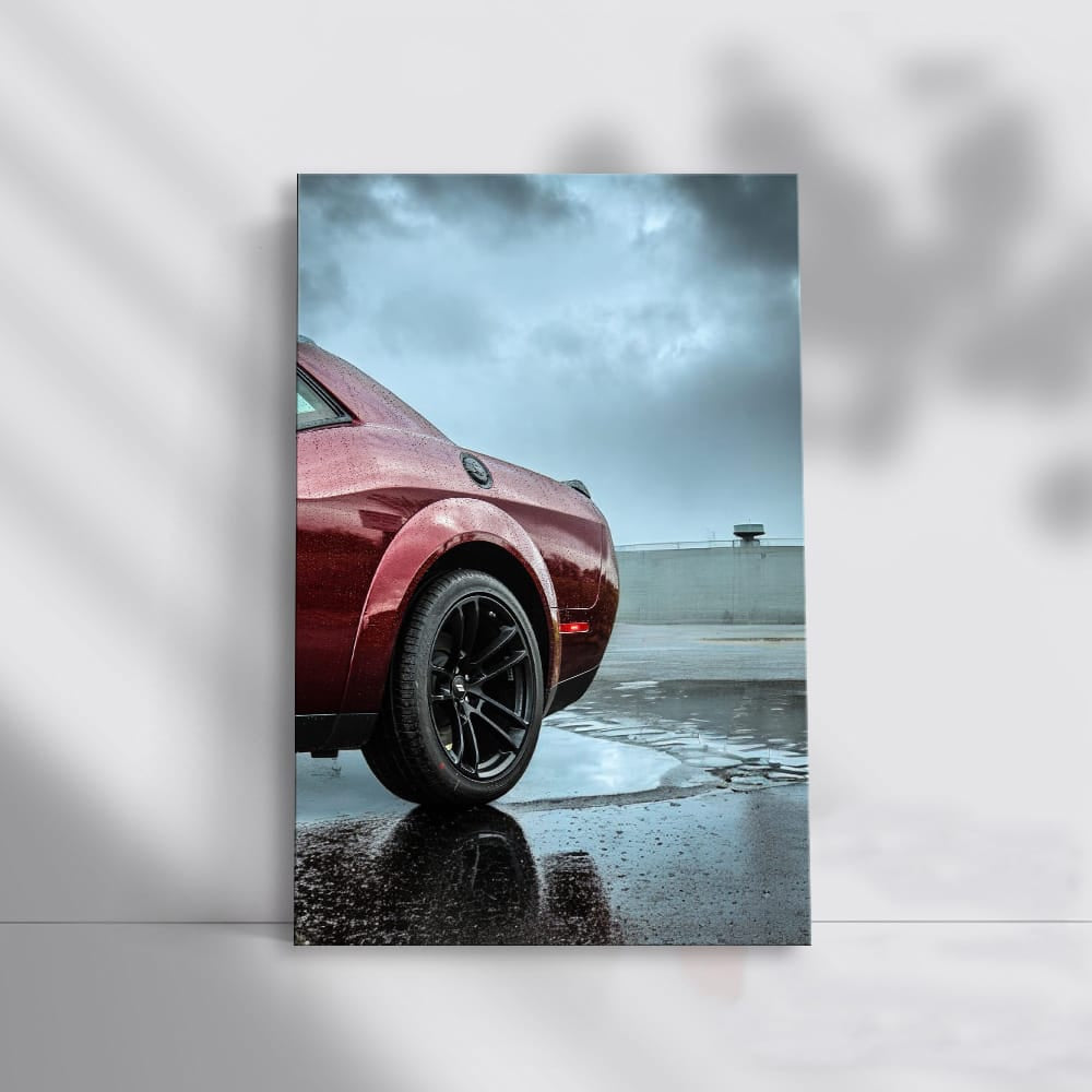Dodge in Rainy Road Adventure - Rugged and Reliable