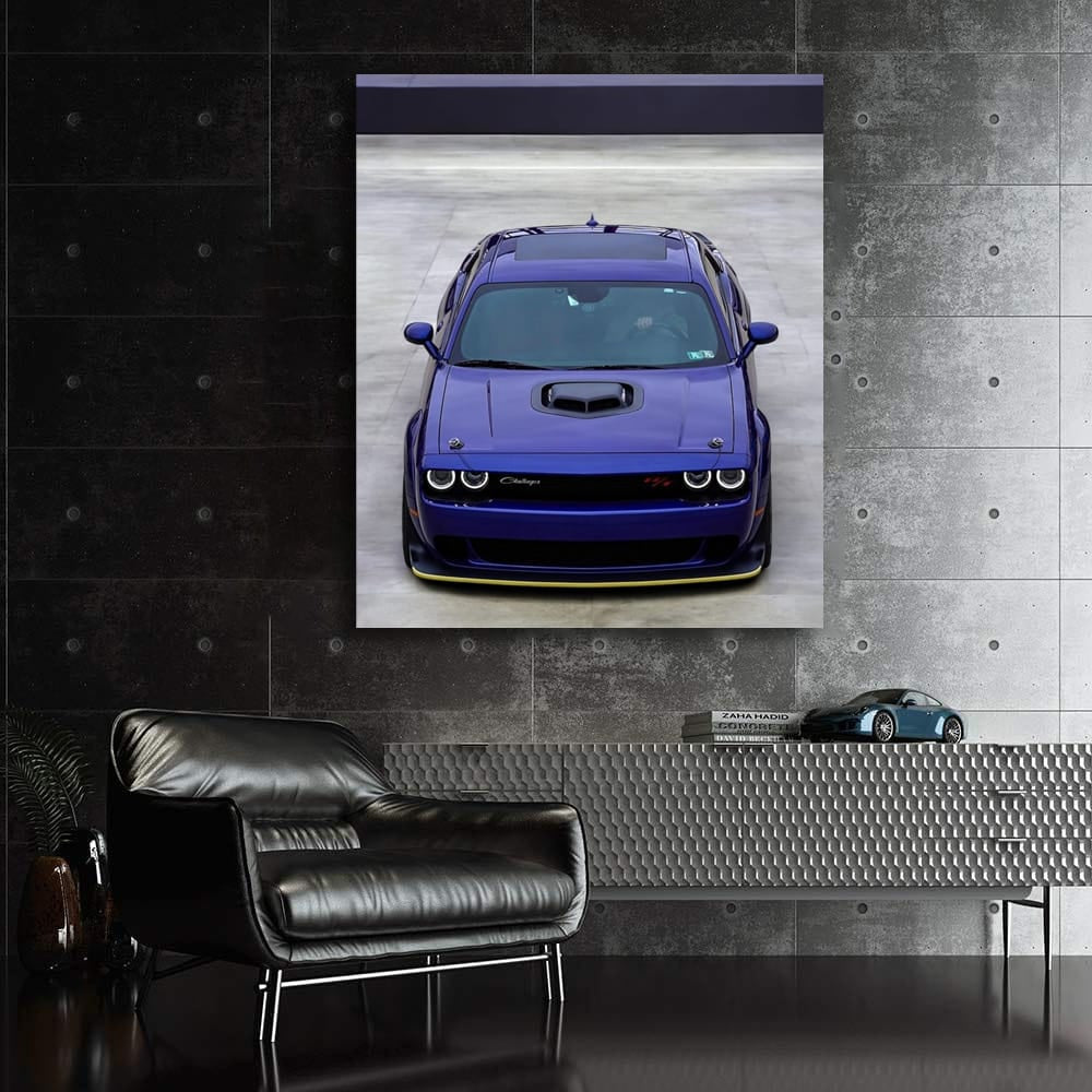 Dodge Purple Parking - Urban Elegance on Wheels