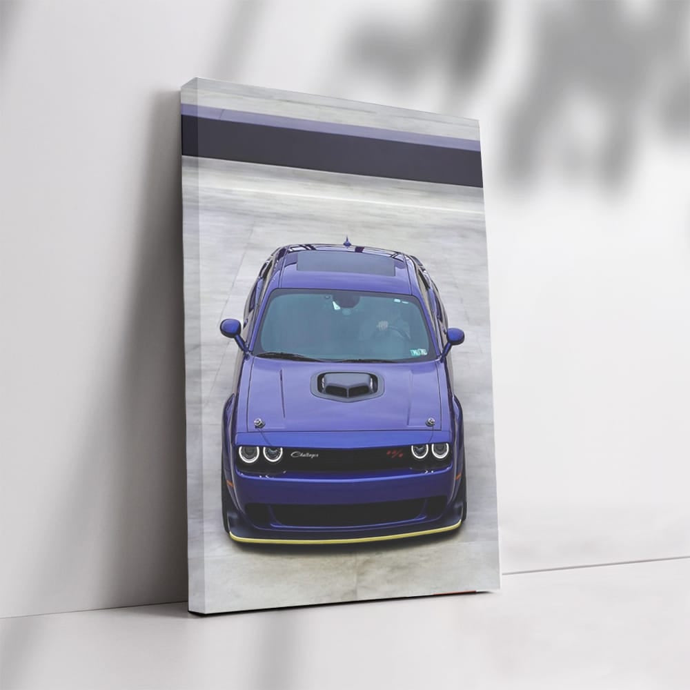 Dodge Purple Parking - Urban Elegance on Wheels