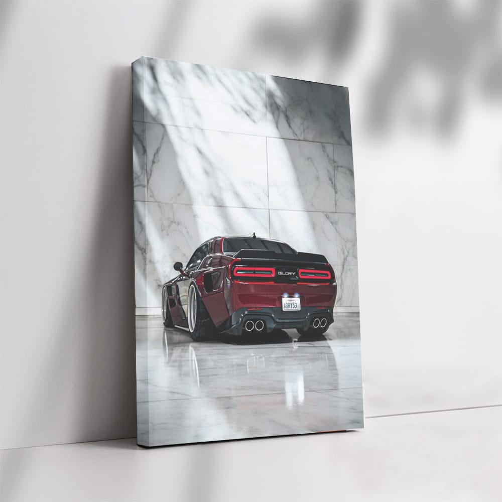 Red Marble Dodge - Sleek and Stylish Performance