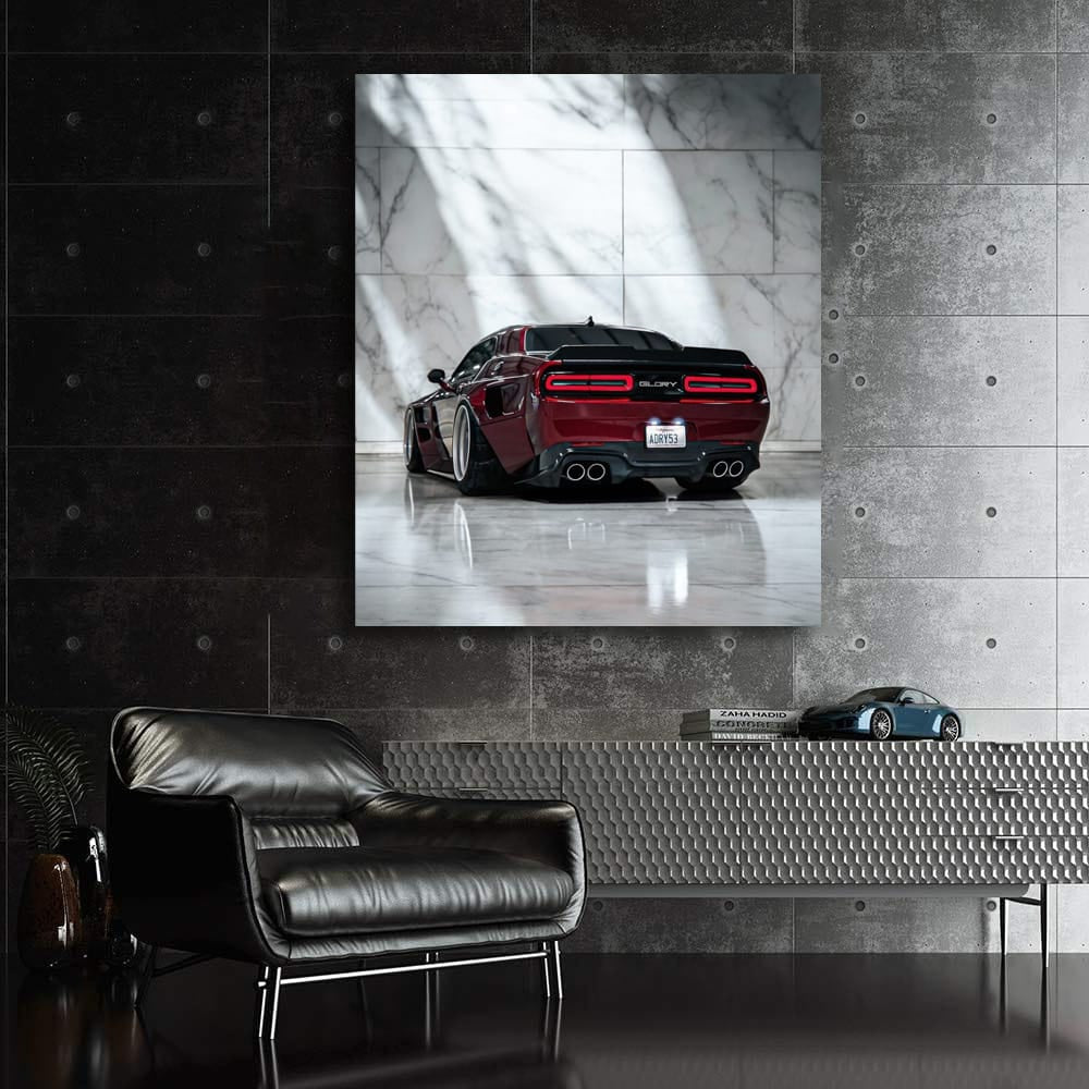 Red Marble Dodge - Sleek and Stylish Performance