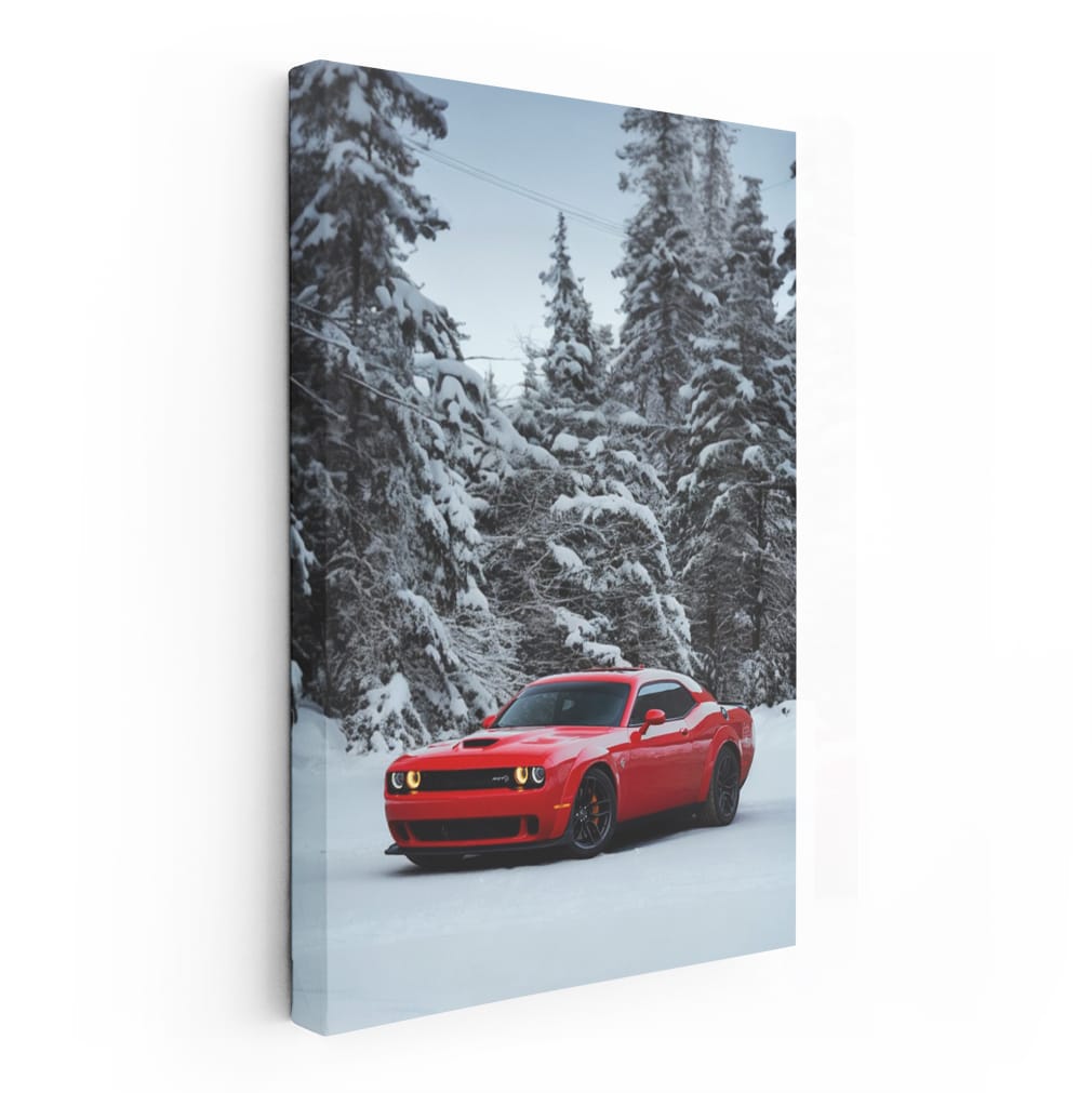 Dodge in Snow - Rugged and Reliable Adventure Awaits