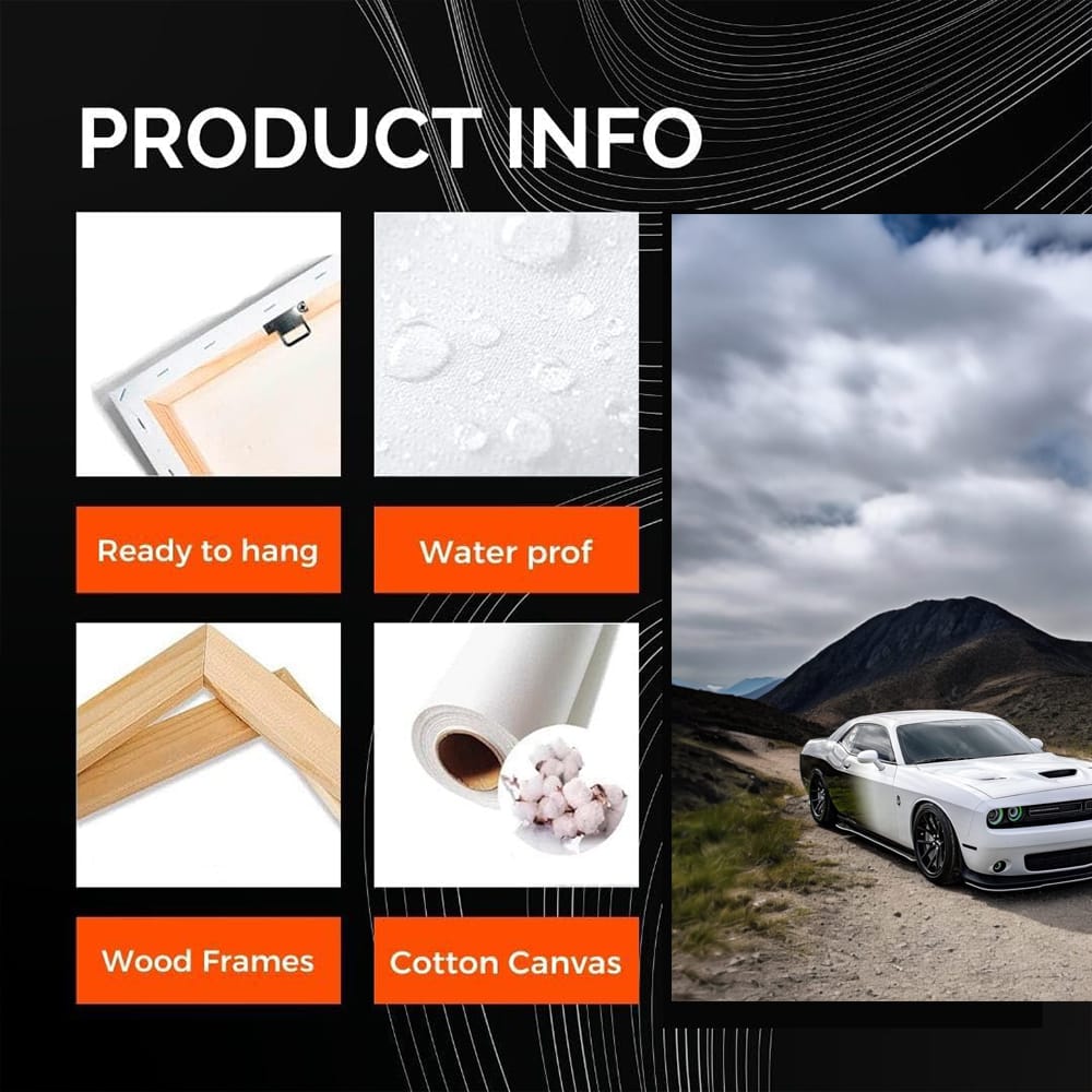 White Dodge in Mountainous Terrain - Rugged and Reliable