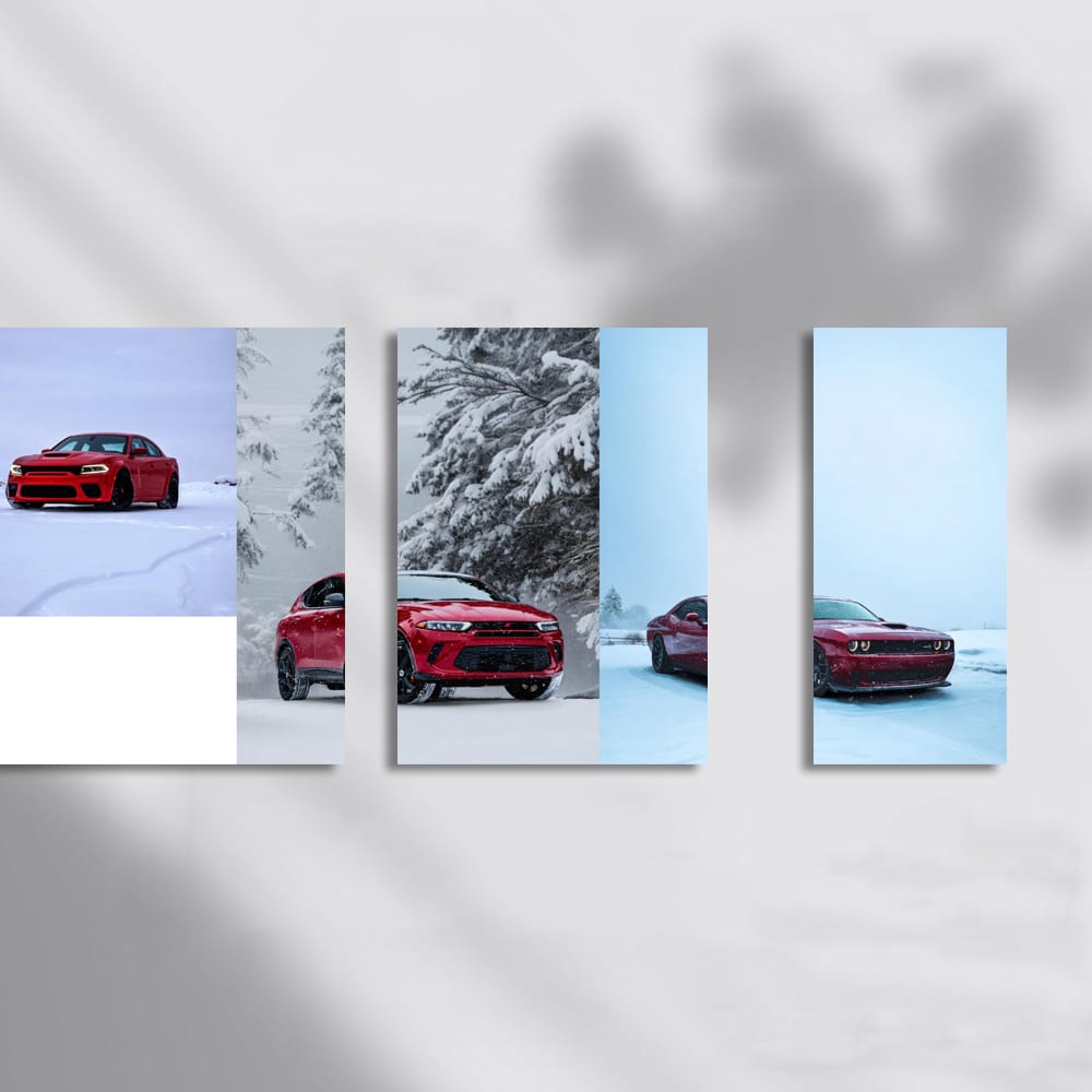 Dodge Winter Set of 3