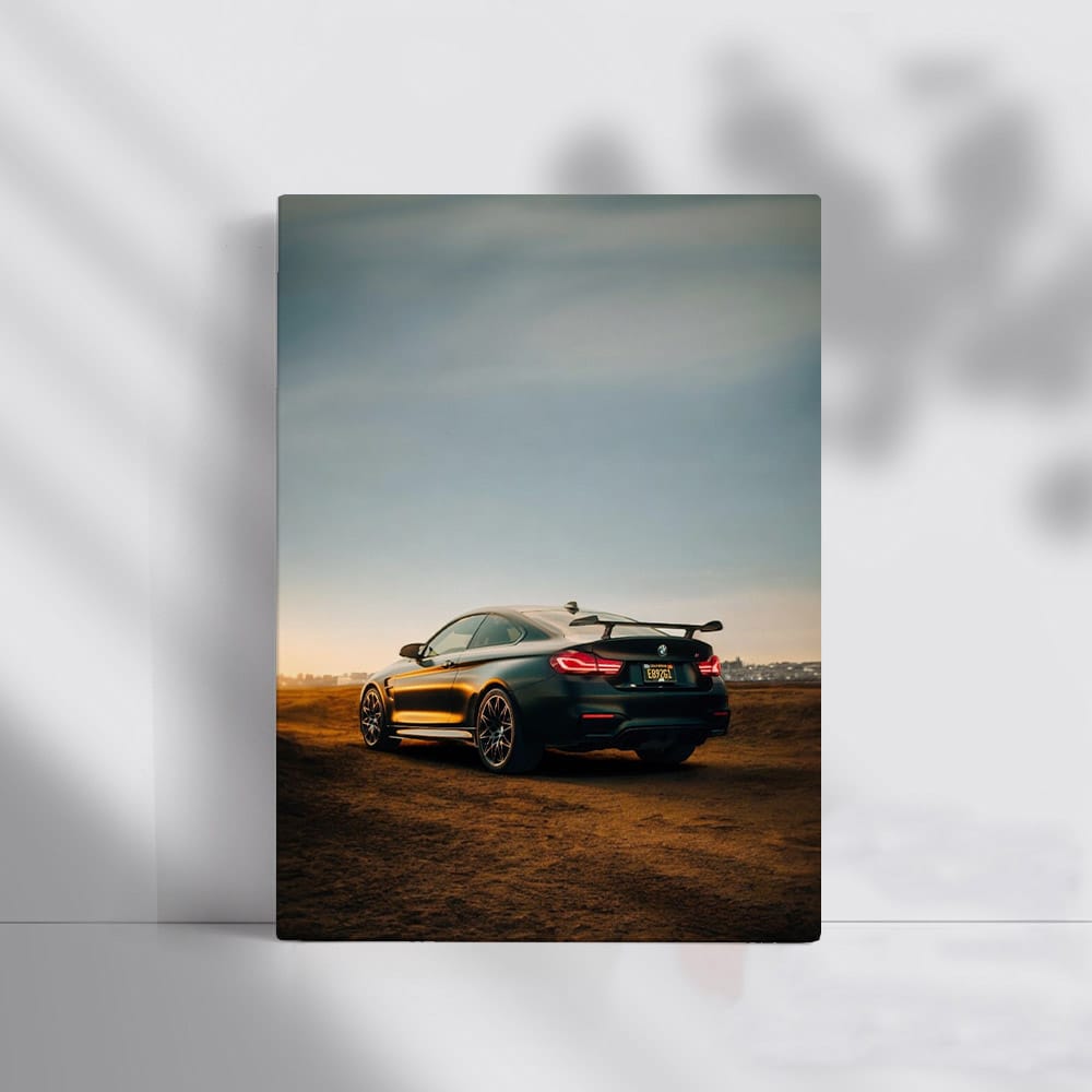 BMW M4 F82 in Matte Black Metallic - Bold Elegance
