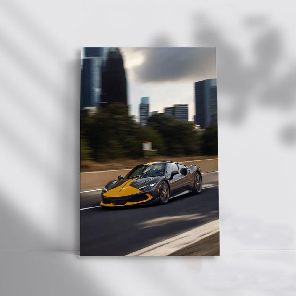 Ferrari 296 GTB in Action - Unleash Beast on Road