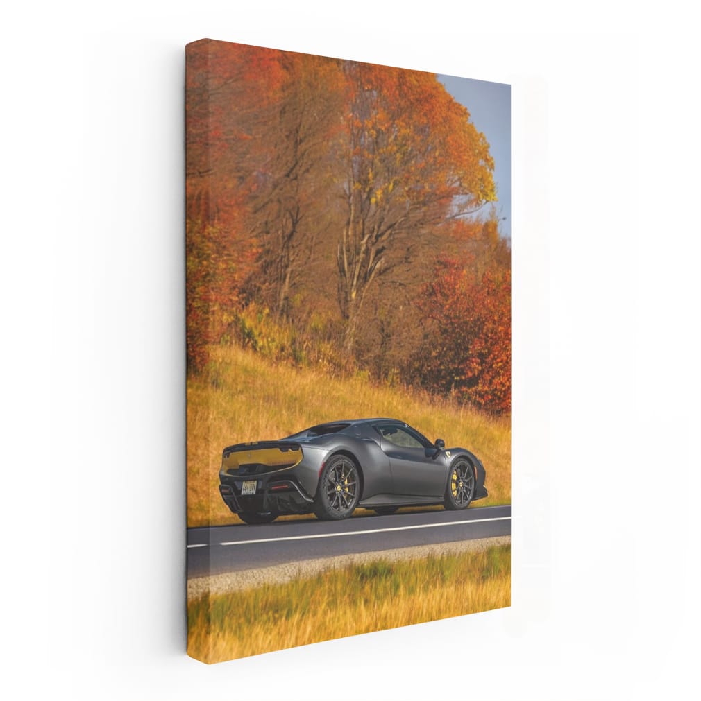 Ferrari 296 GTB Cruising - Fusion of Power and Elegance