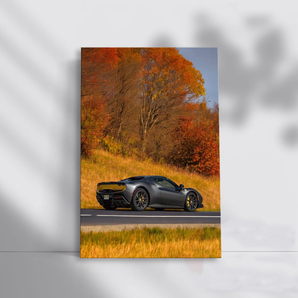 Ferrari 296 GTB Cruising - Fusion of Power and Elegance
